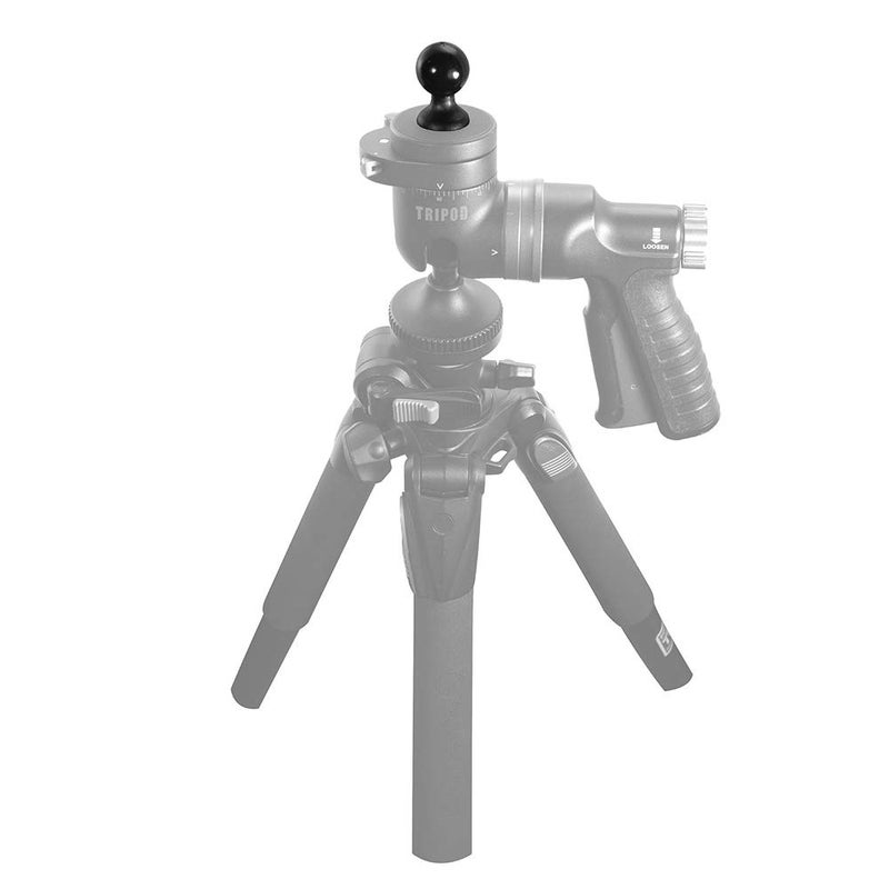 ARKON SP142025MM Camera Bolt Tripod 1/4-Inch 20 to 25 mm Swivel Ball Adapter (Black) - Image 2